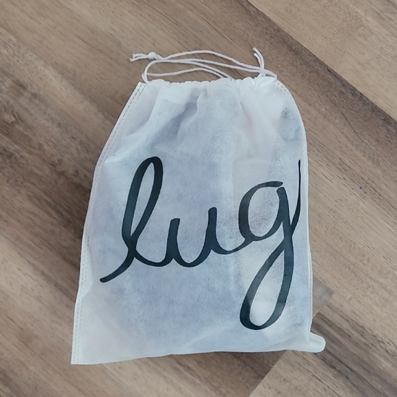 NEW Lug Tumble Satin Luxe VL Crossbody Sling Waist Bag in Metallic Blue Moon - Picture 7 of 7